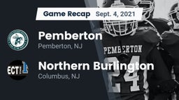 Recap: Pemberton  vs. Northern Burlington  2021
