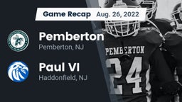 Recap: Pemberton  vs. Paul VI  2022