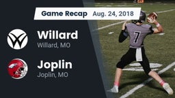 Recap: Willard  vs. Joplin  2018