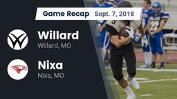 Recap: Willard  vs. Nixa  2018