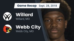 Recap: Willard  vs. Webb City  2018
