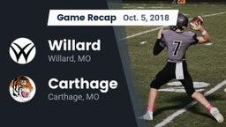 Recap: Willard  vs. Carthage  2018