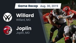 Recap: Willard  vs. Joplin  2019