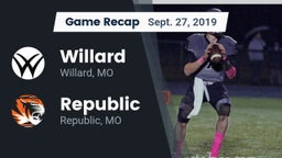 Recap: Willard  vs. Republic  2019