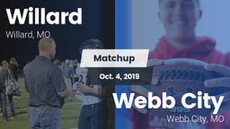 Matchup: Willard  vs. Webb City  2019