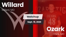 Matchup: Willard  vs. Ozark  2020