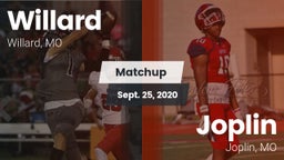 Matchup: Willard  vs. Joplin  2020