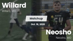 Matchup: Willard  vs. Neosho  2020