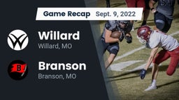 Recap: Willard  vs. Branson  2022