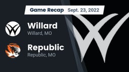 Recap: Willard  vs. Republic  2022