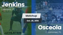 Matchup: Jenkins vs. Osceola  2016