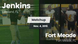 Matchup: Jenkins vs. Fort Meade  2016