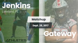 Matchup: Jenkins vs. Gateway  2017