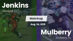 Matchup: Jenkins vs. Mulberry  2018