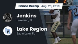 Recap: Jenkins  vs. Lake Region  2019