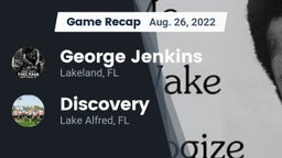 Recap: George Jenkins  vs. Discovery  2022