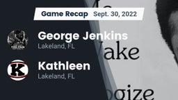 Recap: George Jenkins  vs. Kathleen  2022