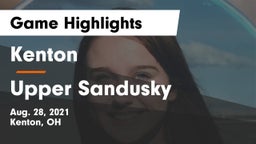 Kenton  vs Upper Sandusky  Game Highlights - Aug. 28, 2021