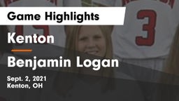Kenton  vs Benjamin Logan  Game Highlights - Sept. 2, 2021