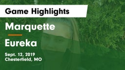 Marquette  vs Eureka  Game Highlights - Sept. 12, 2019