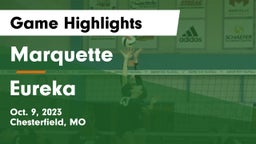 Marquette  vs Eureka  Game Highlights - Oct. 9, 2023