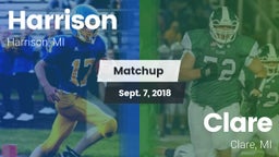 Matchup: Harrison vs. Clare  2018