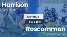 Matchup: Harrison vs. Roscommon  2018