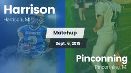 Matchup: Harrison vs. Pinconning  2019
