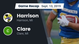 Recap: Harrison  vs. Clare  2019