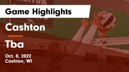 Cashton  vs Tba Game Highlights - Oct. 8, 2022