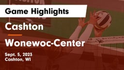 Cashton  vs Wonewoc-Center  Game Highlights - Sept. 5, 2023