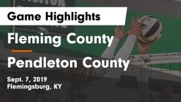 Fleming County  vs Pendleton County Game Highlights - Sept. 7, 2019