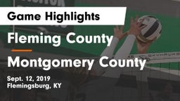 Fleming County  vs Montgomery County  Game Highlights - Sept. 12, 2019