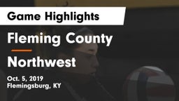 Fleming County  vs Northwest Game Highlights - Oct. 5, 2019
