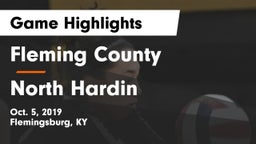 Fleming County  vs North Hardin  Game Highlights - Oct. 5, 2019
