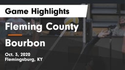 Fleming County  vs Bourbon  Game Highlights - Oct. 3, 2020