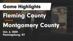 Fleming County  vs Montgomery County  Game Highlights - Oct. 6, 2020