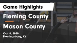 Fleming County  vs Mason County  Game Highlights - Oct. 8, 2020