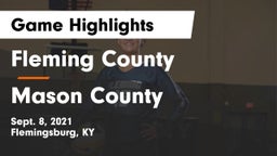 Fleming County  vs Mason County  Game Highlights - Sept. 8, 2021