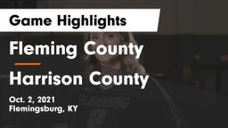 Fleming County  vs Harrison County  Game Highlights - Oct. 2, 2021