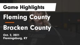 Fleming County  vs Bracken County Game Highlights - Oct. 2, 2021
