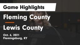 Fleming County  vs Lewis County  Game Highlights - Oct. 6, 2021