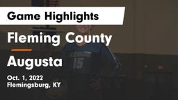 Fleming County  vs Augusta  Game Highlights - Oct. 1, 2022