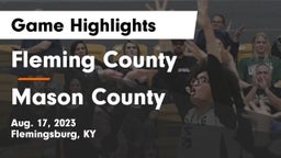 Fleming County  vs Mason County  Game Highlights - Aug. 17, 2023