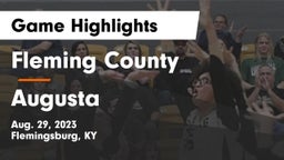 Fleming County  vs Augusta  Game Highlights - Aug. 29, 2023