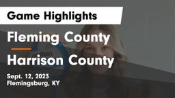 Fleming County  vs Harrison County  Game Highlights - Sept. 12, 2023