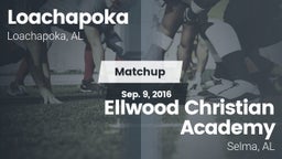 Matchup: Loachapoka vs. Ellwood Christian Academy 2016