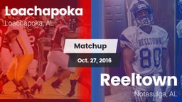 Matchup: Loachapoka vs. Reeltown  2016