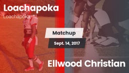 Matchup: Loachapoka vs. Ellwood Christian 2017