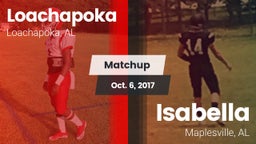 Matchup: Loachapoka vs. Isabella  2017